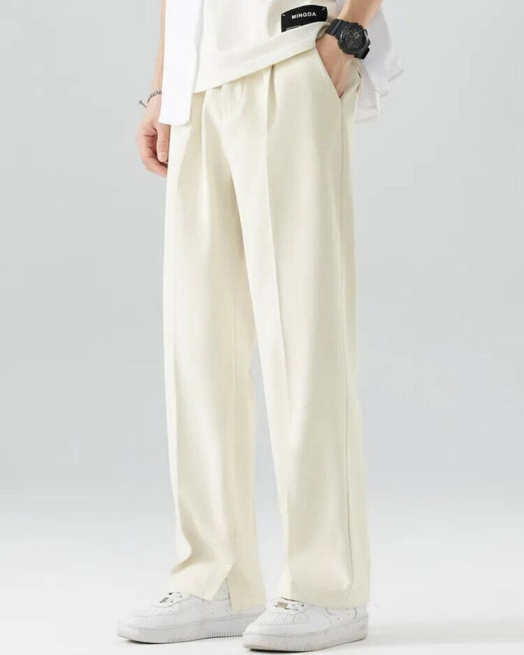 Trousers for Men & Boys - Stylish Baggy Trouser Pents - Casual Pants for Summer & Winter