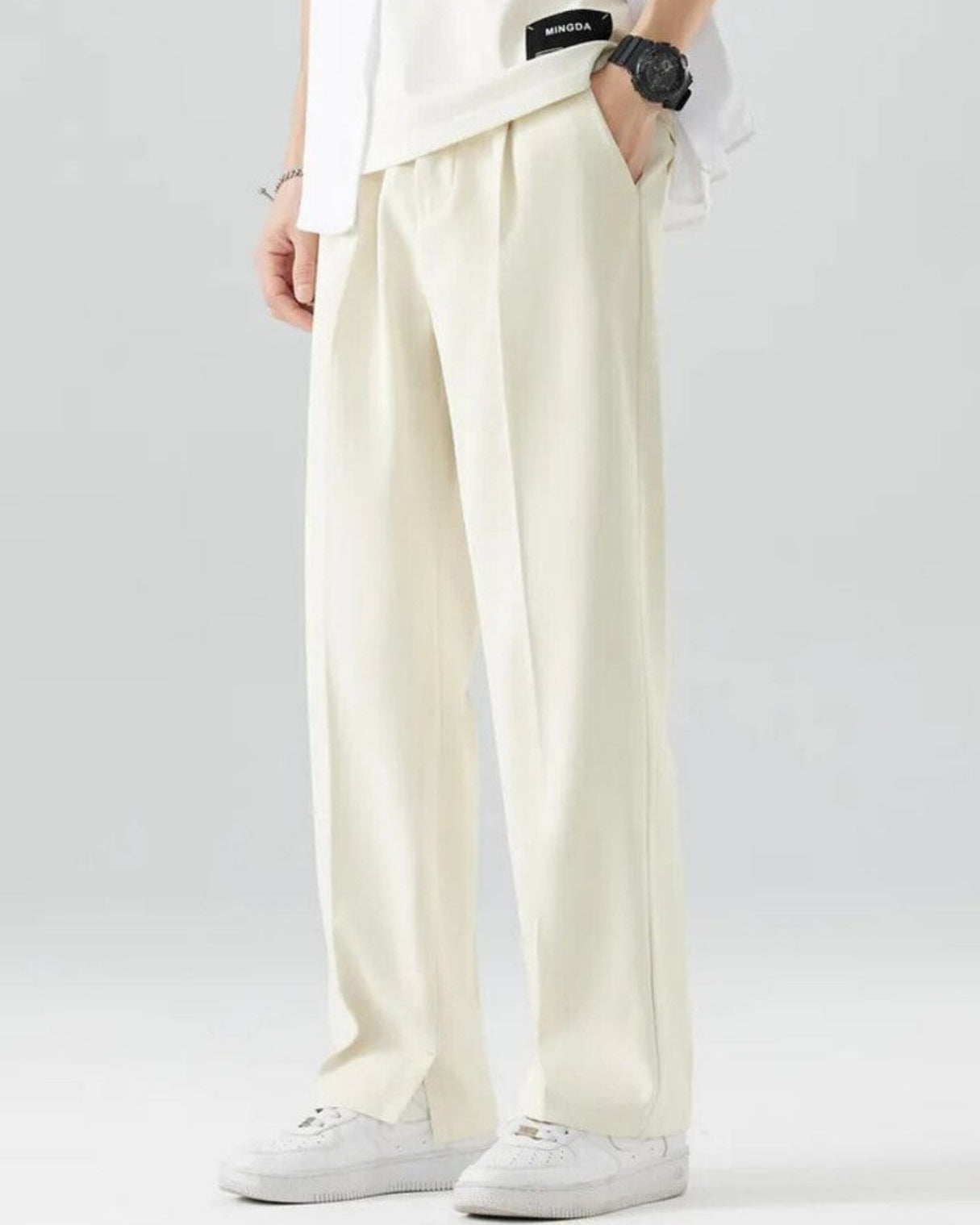 Trousers for Men & Boys - Stylish Baggy Trouser Pents - Casual Pants for Summer & Winter