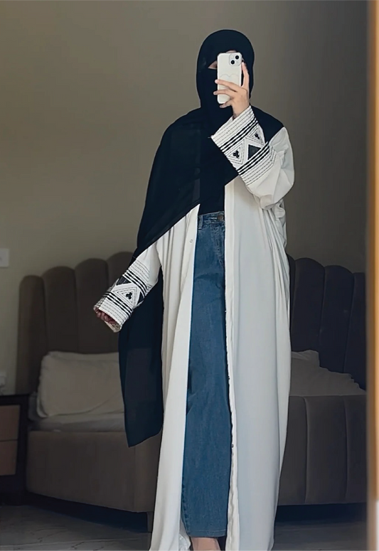 BELANCCI - GRACE FULL ABAYA WITH STOLER