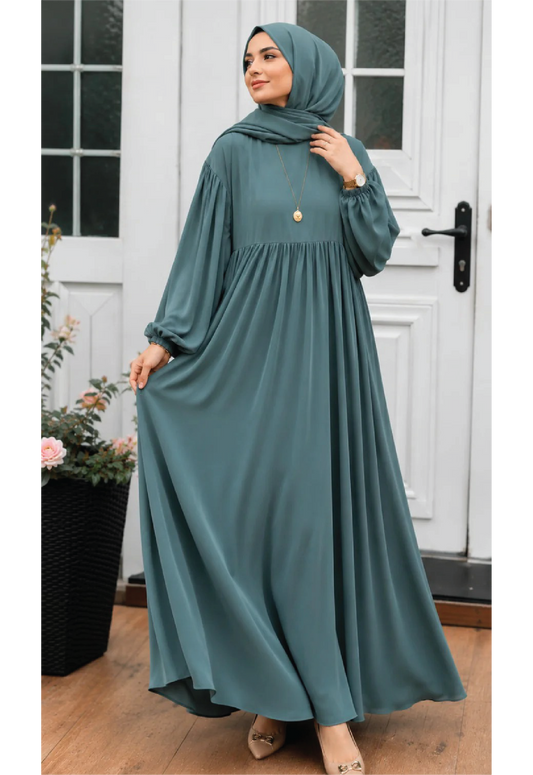 BELANCCI - EVY MIST ABAYA  WITH STOLLER