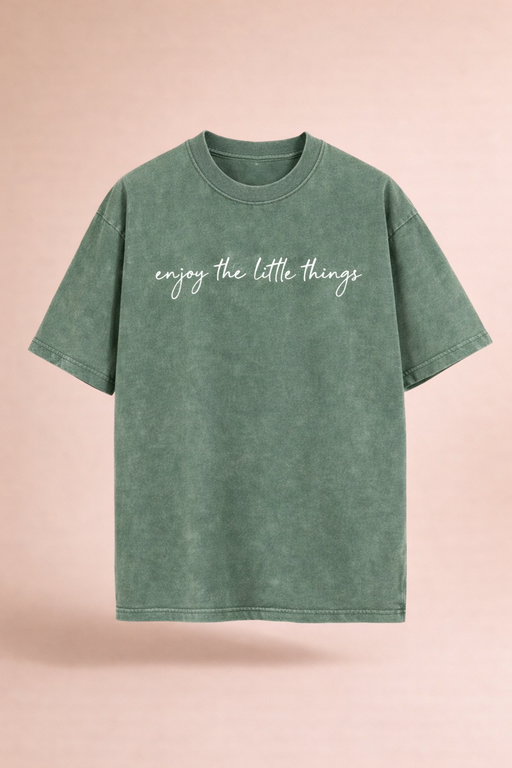 Oversized Acid Wash T Shirt For Girls – Vintage Washed Graphic Print Loose Fit Streetwear Tee Drop Shoulder Casual Summer Shirt for Women