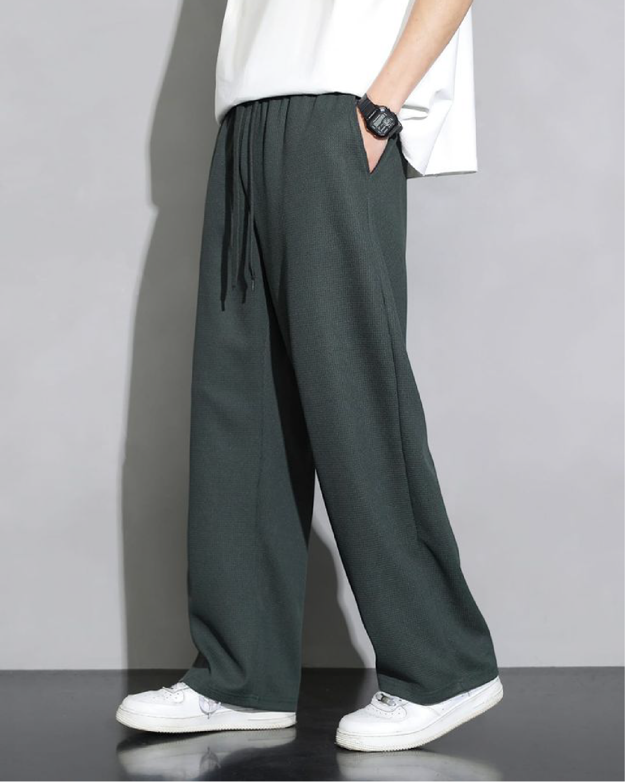 Trousers for Men & Boys - Stylish Baggy Trouser Pents - Casual Pants for Summer & Winter