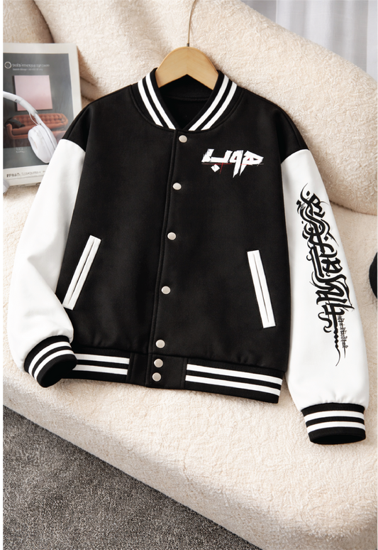 BELANCCI BLACK ZARB VARSITY JACET