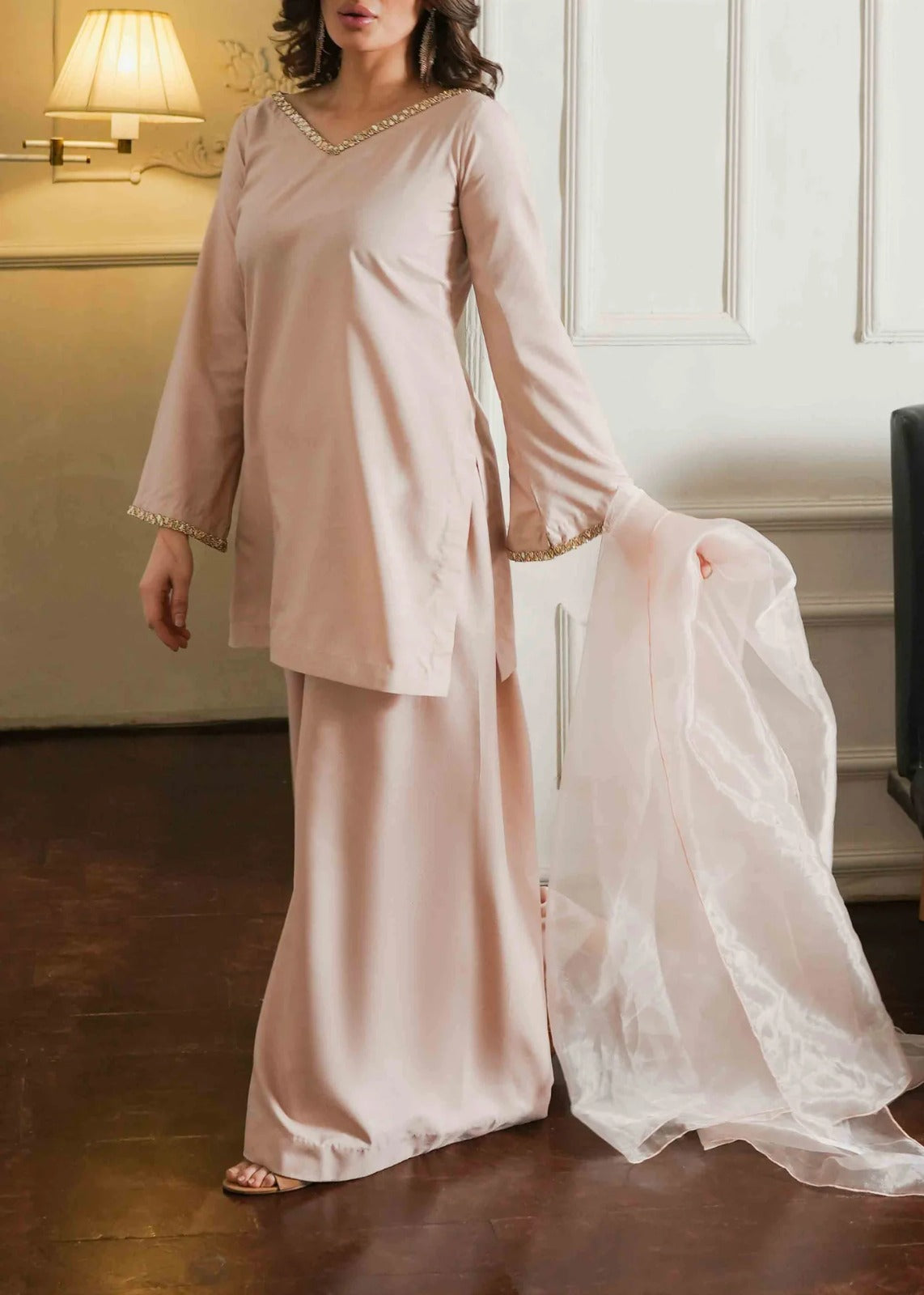 BELANCCI - OPALINE GRACE (3PC) WITH ORGANZA DUPATTA