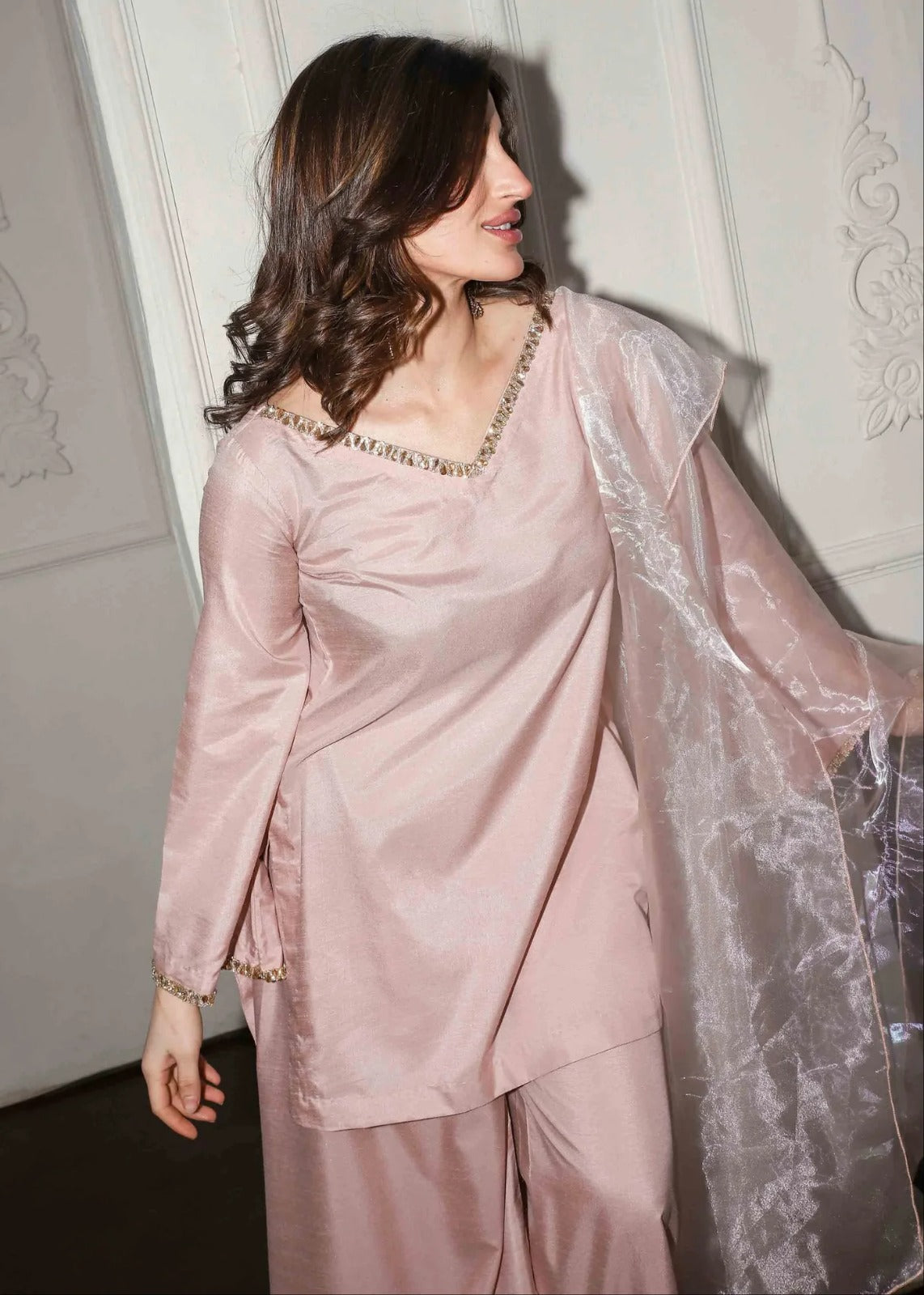 BELANCCI - OPALINE GRACE (3PC) WITH ORGANZA DUPATTA