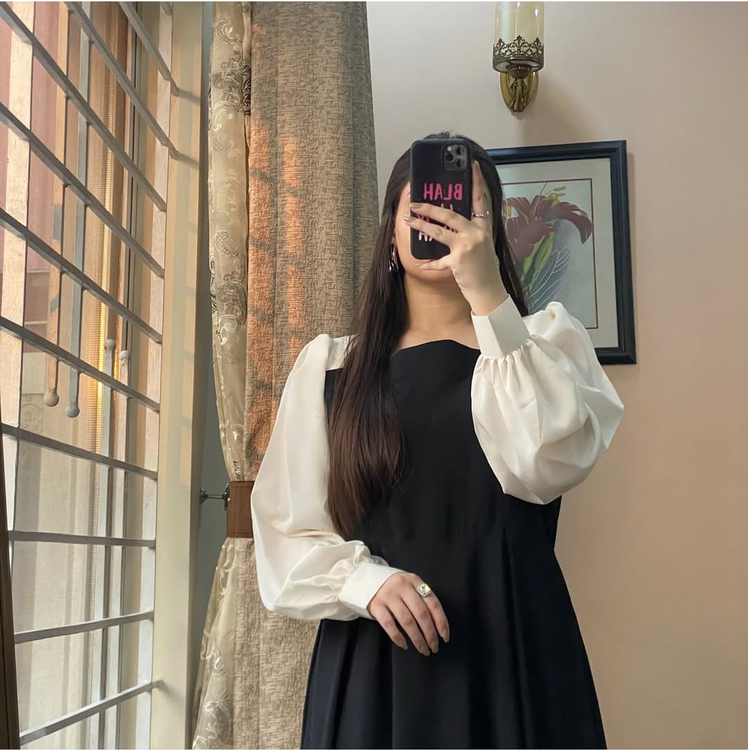 BELANCCI - BLACK ELEGANT  FROCK