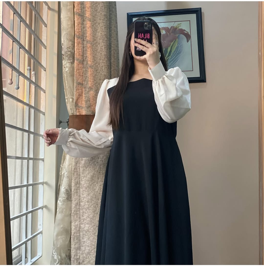 BELANCCI - BLACK ELEGANT  FROCK